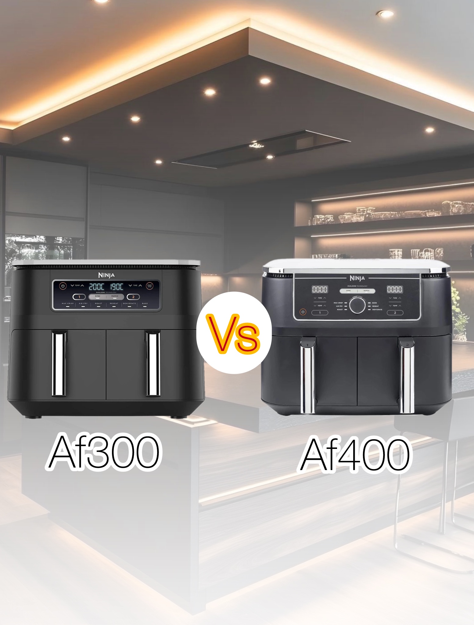 مقایسه سرخ کن نینجا مدل AF400 و AF300